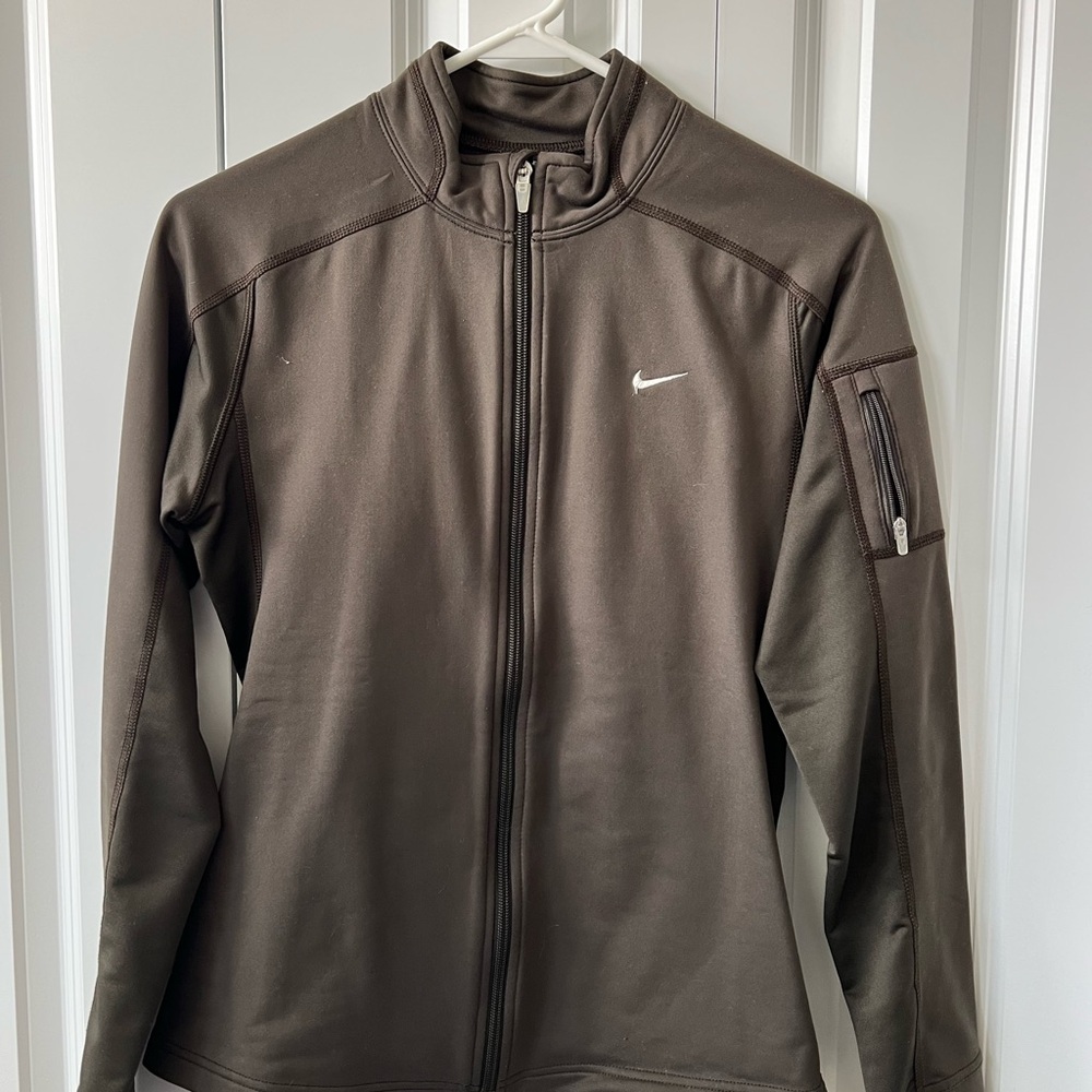 Nike Black Bomber Jacket Sleek Minimalist Design